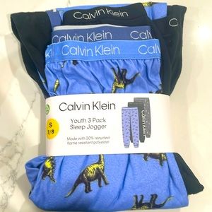 New Boys Calvin Klein Sleep Jogger Sz 7/8 Small